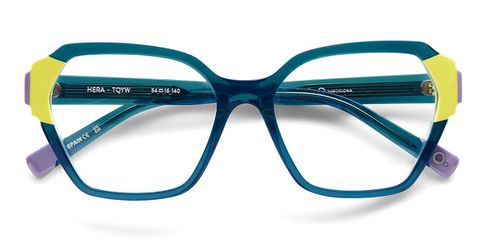 Etnia Barcelona Hera TQYW Women's Eyeglasses Blue Size 54 - Blue Light Block Available