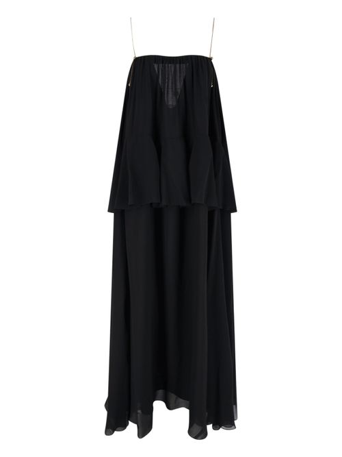 Chloé Women's Silk Slip Dress with Acetate-Silk Lining