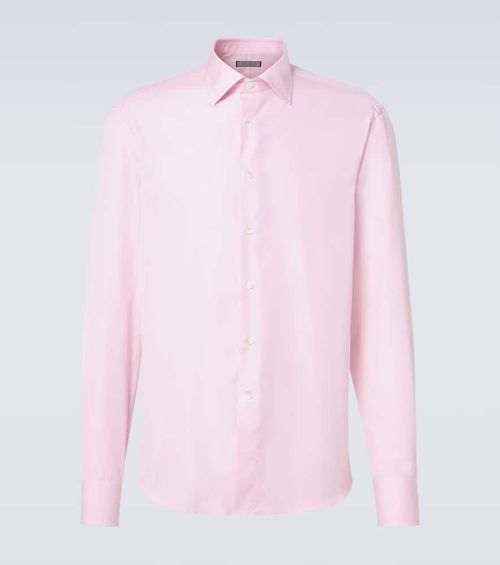 Cotton poplin shirt