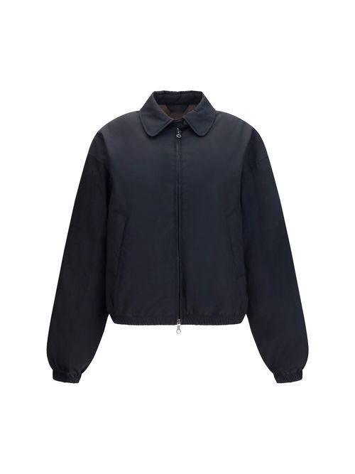 Short Avenue Puffa Down Jacket — Black