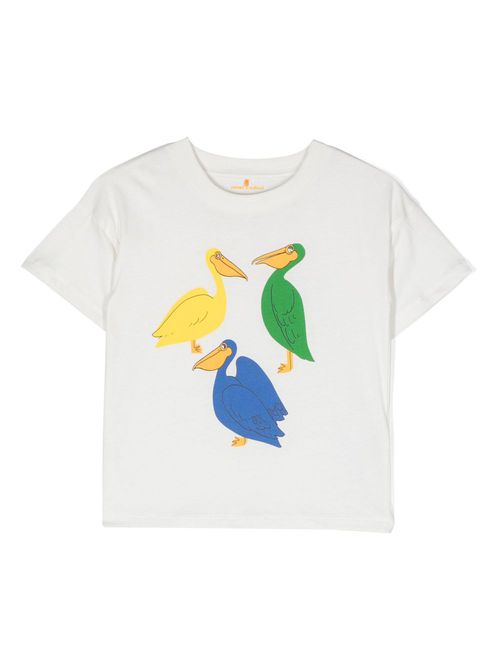 Graphic-print organic cotton T-shirt - White