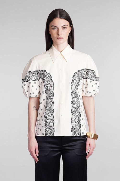 Shirt In Beige Cotton