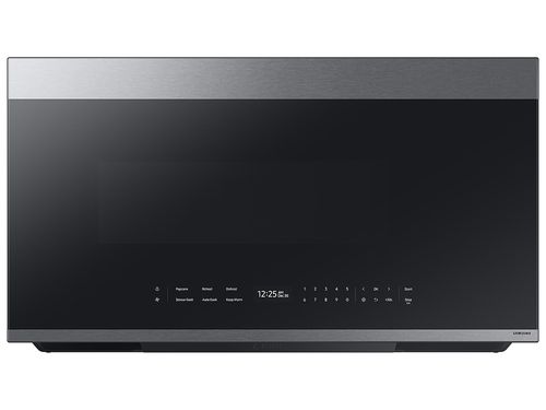 Bespoke 2.1 cu. ft. Over-the-Range Microwave with Auto Dimming Glass Touch Controls in Fingerprint Resistant in Stainless Steel