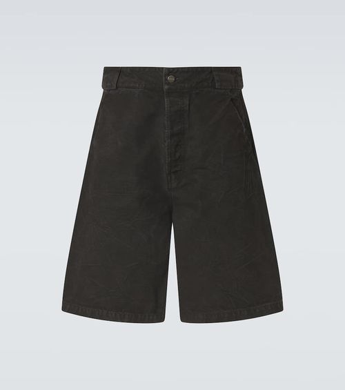 Denim Bermuda shorts