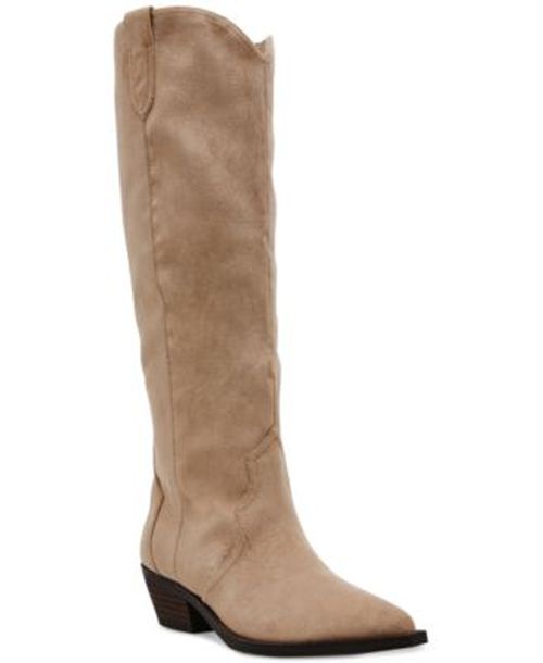 Womens Kit Knee High Cowboy Boots Regular Wide Calf