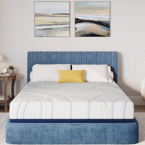 Serta SleepToGo 12 Inch Gel Memory Foam Luxury Queen Mattress:- Queen
