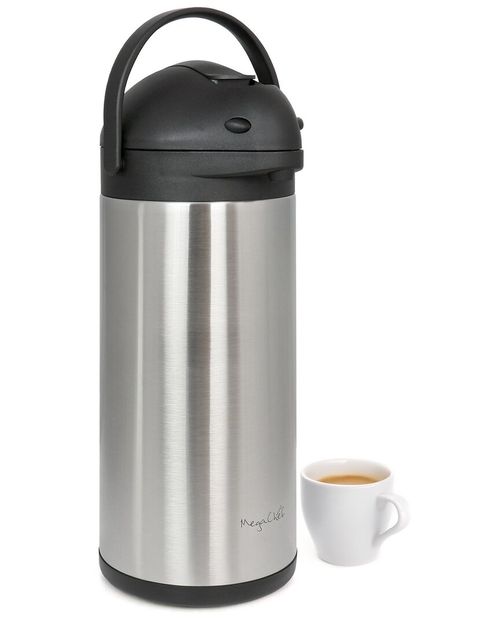 MegaChef 5qt Stainless Steel Vacuum Air Pot