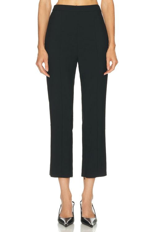 EAVES keki crop trouser in Black - Black. XS also in XXS, S, M