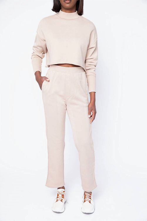 Clarence Relaxed Track Pants In Bisquet