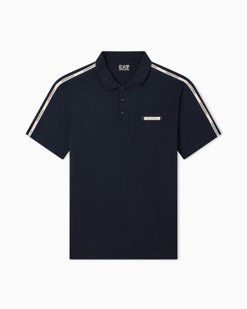 Logo Series cotton-jersey polo shirt