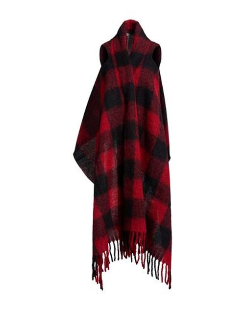 Woman Cardigan Red Size ONESIZE Alpaca wool, Mohair wool, Virgin Wool, Polyamide
