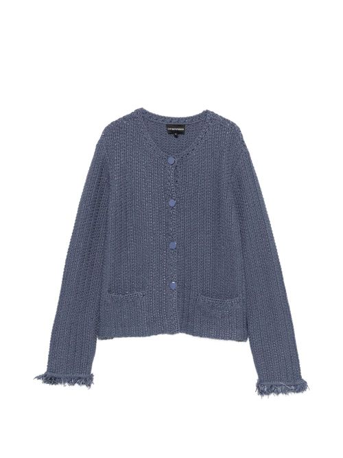 Cotton blend blazer jacket