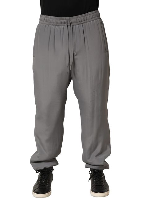 Cotton Joggers — Gray