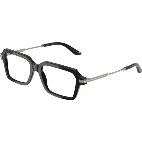 Dolce & Gabbana Man Dolce & Gabbana DG3401 501 Optical frames Acetate Black Transparent Squared Norma