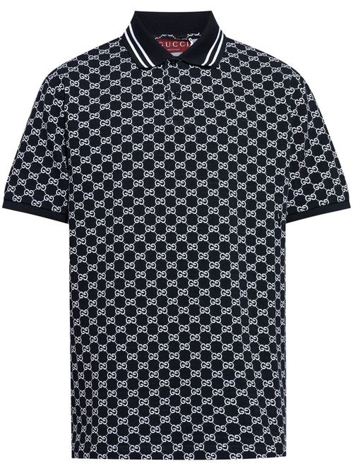 Gg Supreme Cotton Polo Shirt