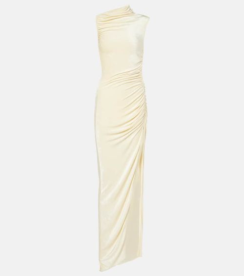Svita draped gown