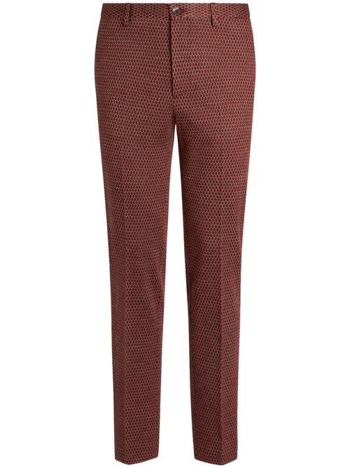 Tailored wool trousers