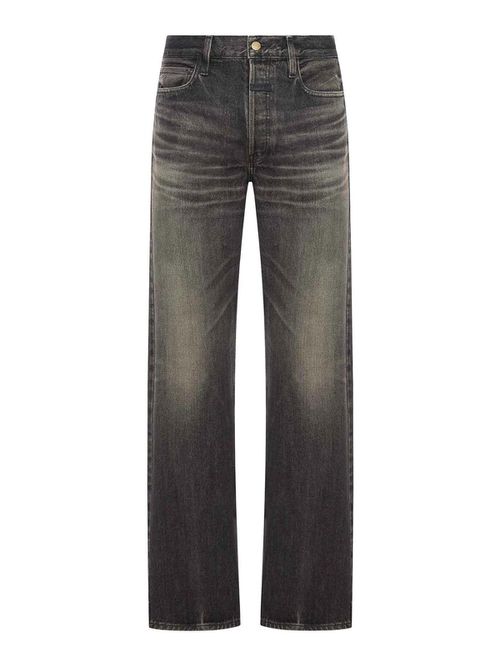 Washed Denim Jeans