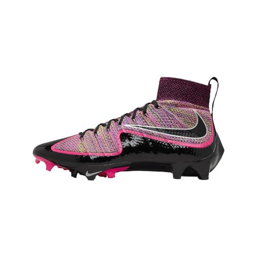 Nike Vapor Edge 360 Untouchable Men's Football Cleats (FQ0235-001, Black/White/Black/Volt)