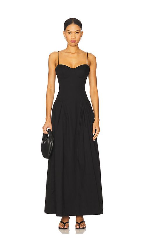 Lovers and Friends Nicole Maxi Dress in Black. - XL also in