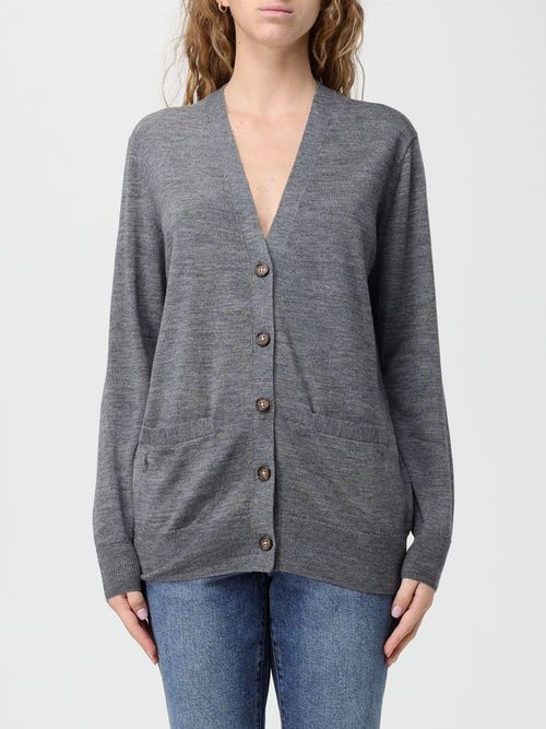 Cardigan Woman color Grey