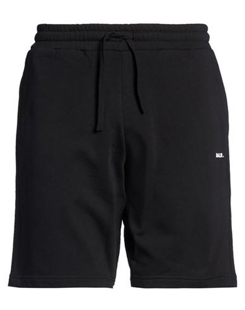 Man Shorts & Bermuda Shorts Black Size L Cotton