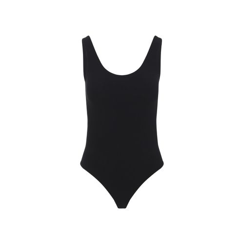 Black Seameless Bodysuit