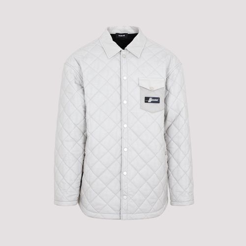 Quilted Nylon- and Cotton- Blend Ripstop Shirt
