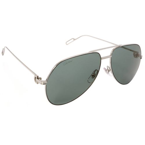 Green Aviator Unisex Sunglasses CT0110S 004 60