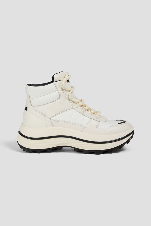 Adventure Hiker shell and leather hiking boots