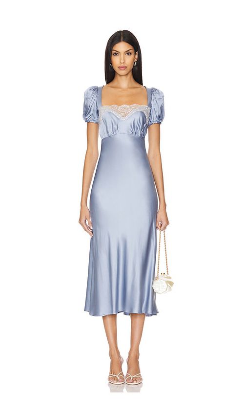 LPA Celeste Midi Dress in Slate. - S also in