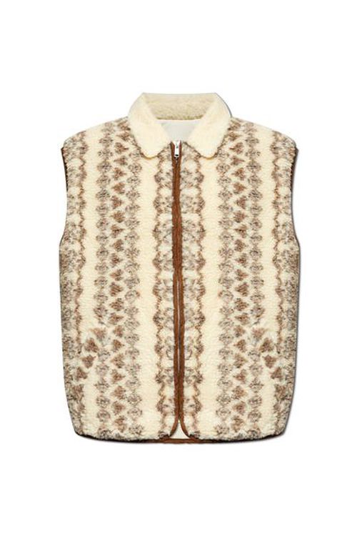 Isabel Marant Patterned Zip-Up Vest