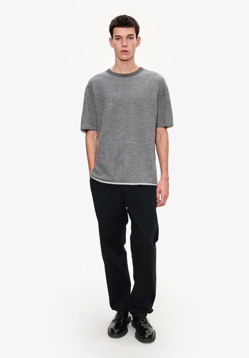 A. P.C. Men's Wool T-shirt PLA - Charcoal gray