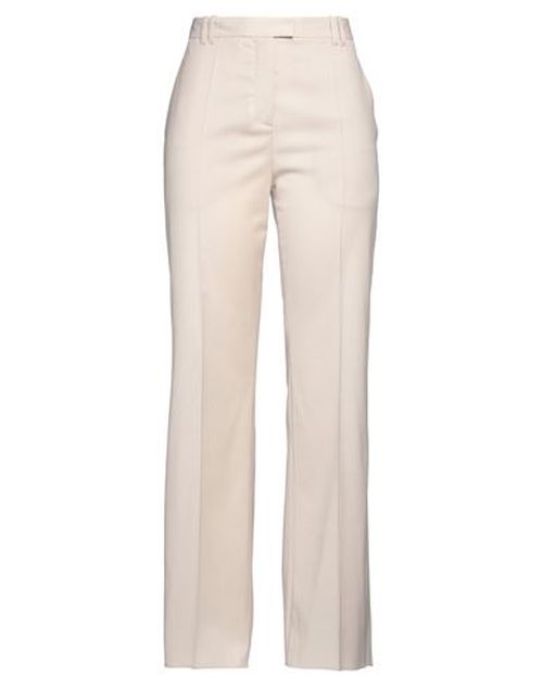 Woman Pants Beige Size 4 Polyester, Wool, Elastane