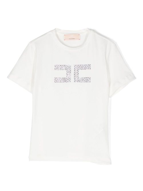 Crystal-logo T-shirt - White
