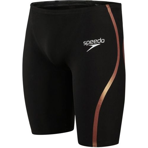 Speedo Mens LZR Intent Jammer Short in Black/Nude - 28 Waist