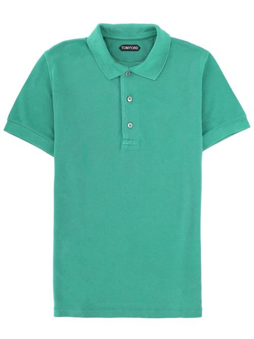 Lyocell And Cotton Polo Shirt