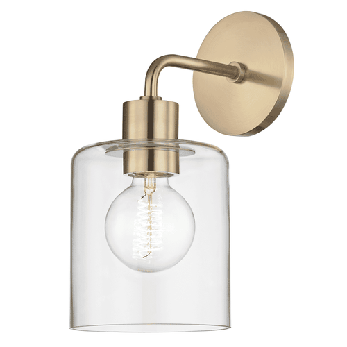 Mitzi Neko 12" Wall Sconce in Aged Bra