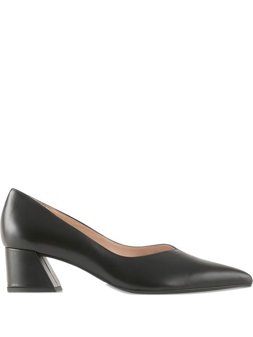 Sheryl pointed-toe block-heel pumps - Black