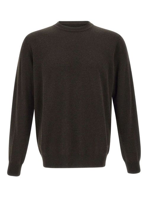 Kangra ribbed sweater - Brown