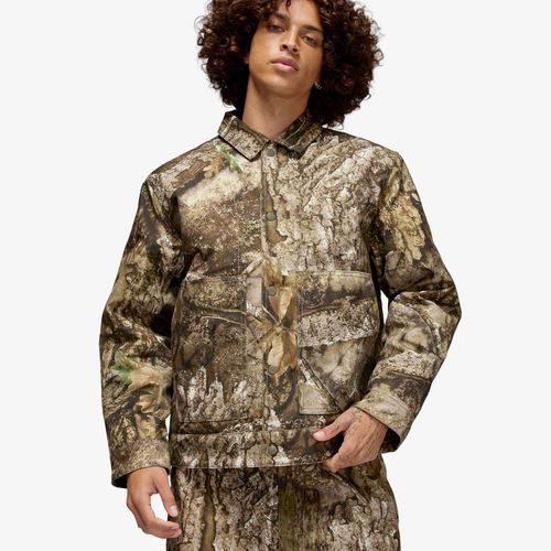 Jordan | Jordan Flight Chicago Realtree Jacket - MEDIUM OLIVE/SAIL - male