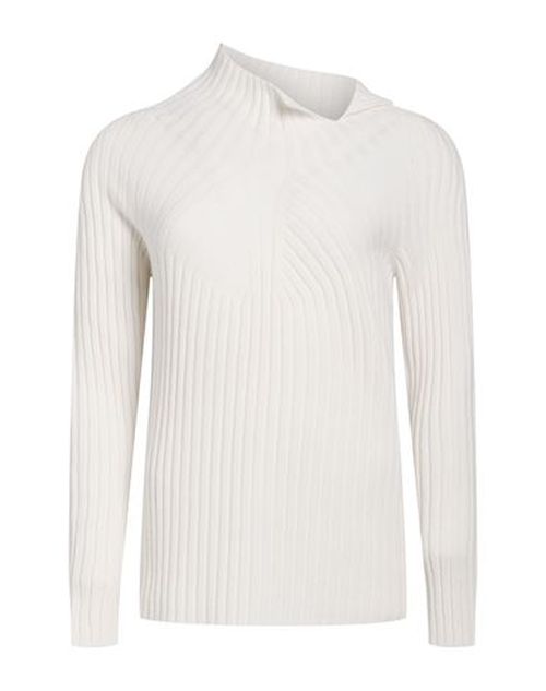 Woman Turtleneck Cream Size L Cashmere