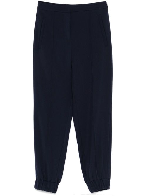Fly-motif track pants - Blue