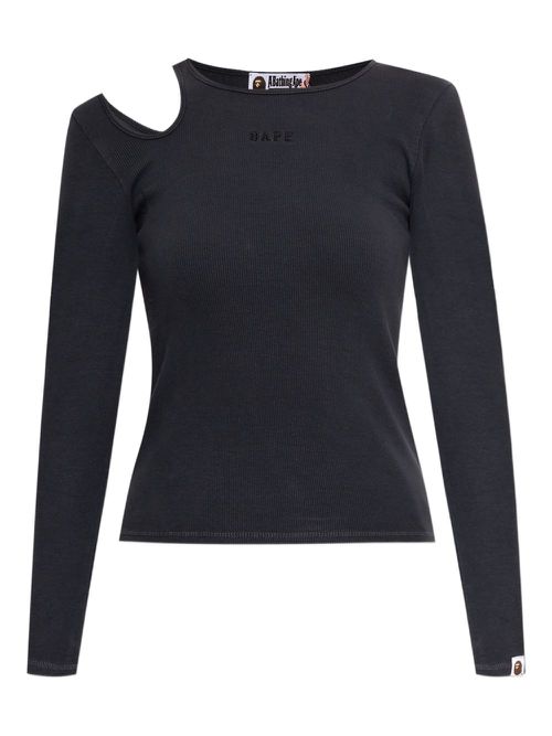 A BATHING APE® long sleeve t-shirt - Black