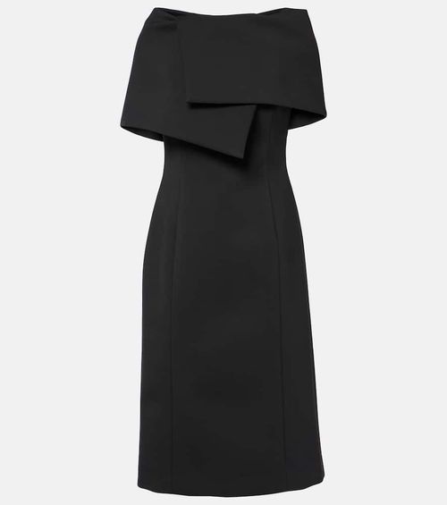 Off-shoulder cocktail dress