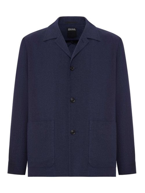Wool And Linen Mix Jacket