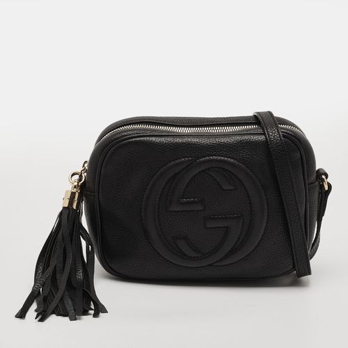 Gucci Soho Disco Small Black Leather Crossbody Bag