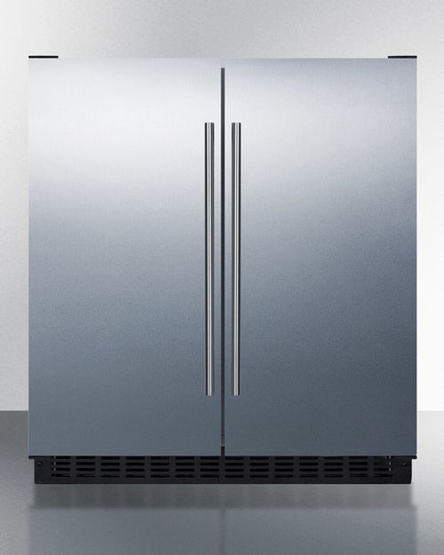 Summit 30 Inch Freestanding/Built In Refrigerator FFRF3070BSS