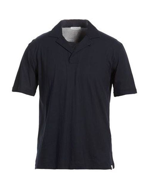 Man Polo shirt Midnight blue Size M Cotton
