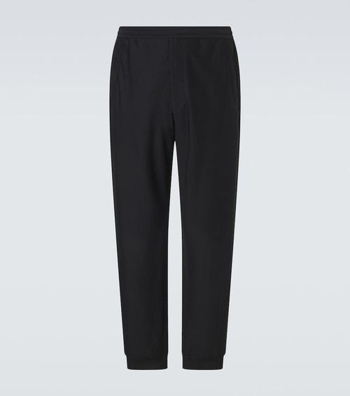 Knitted straight pants